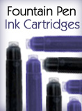 Black and Blue Fountain Pen Ink Refills Also Available